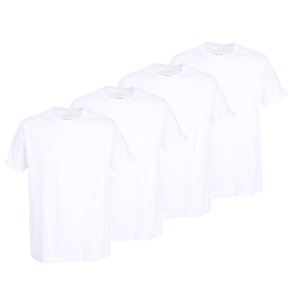 TOM TAILOR T-Shirt "Ohio", (2er Pack), Kurzarm, Rundhalsausschnitt, basic, günstig online kaufen