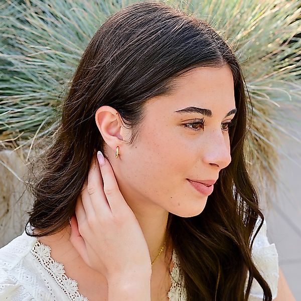 Adelia´s Klappcreolen "Damen Ohrringe – Klappcreole aus Edelstahl" Zum Vers günstig online kaufen