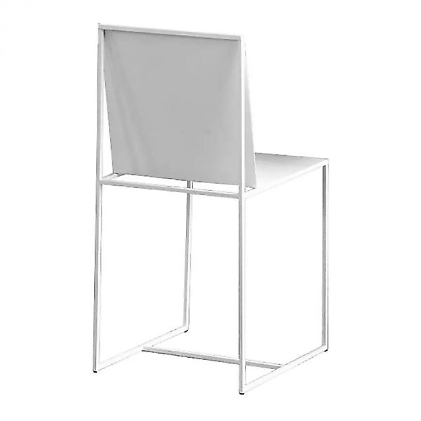 Stuhl Slim Sissi metall weiß - Zeus - Weiß günstig online kaufen