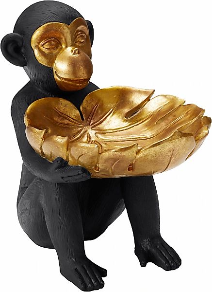 Leonique Dekofigur Affe mit Schale günstig online kaufen