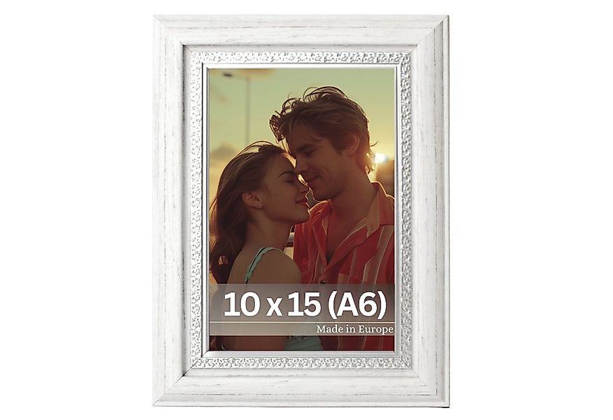 Victor (Zenith) Bilderrahmen Boho, Bilderrahmen Weiß 10x15 cm, Bilderrahmen günstig online kaufen