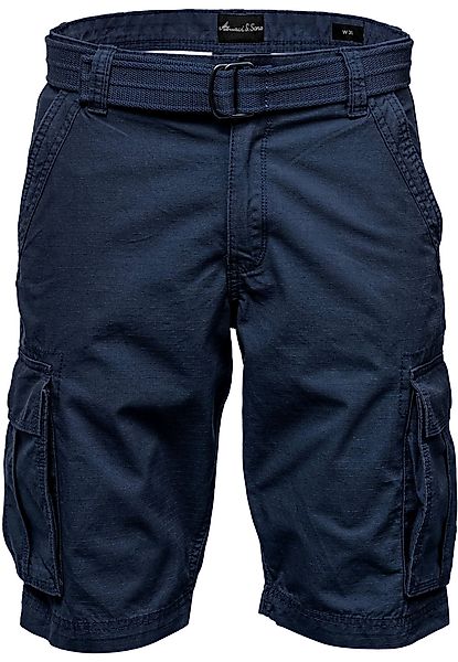 Amaci&Sons Cargoshorts MIDFIELD Chinoshort inkl. Gürtel günstig online kaufen