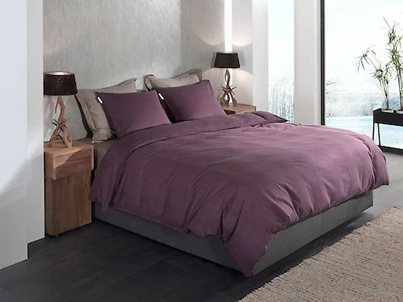 Heckett & Lane Bettwäsche »Spina« 2 Stk. tlg. Fischgrät Muster, 100% Baumwo günstig online kaufen