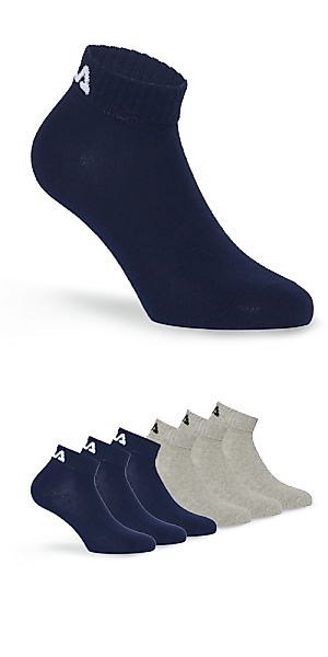 Fila Kurzsocken "UNISEX INVISIBLE PLAIN SOCKS" 6 Stk. tlg. Baumwollmischung günstig online kaufen