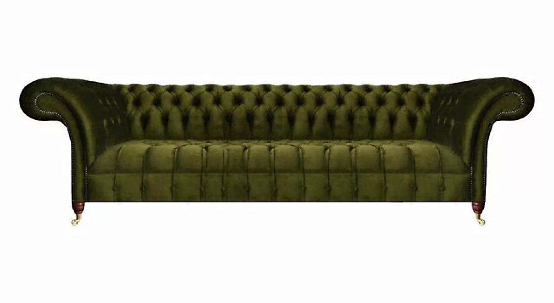 JVmoebel 3-Sitzer Wohnzimmer Sofa Dreisitze Couch Neu Chesterfield Grün Pol günstig online kaufen
