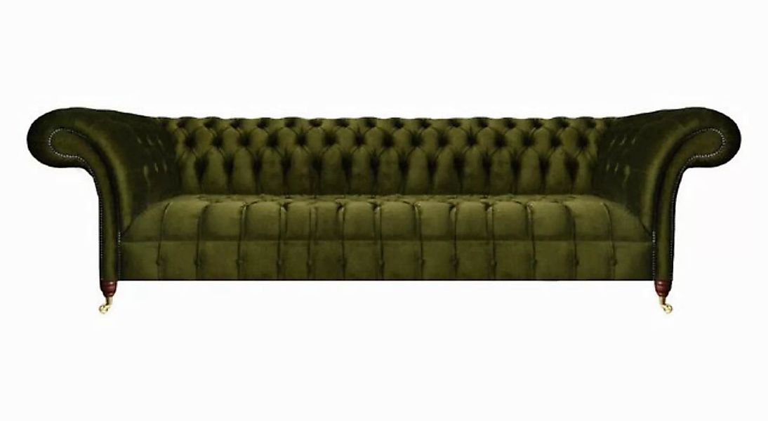 JVmoebel 3-Sitzer Wohnzimmer Sofa Dreisitze Couch Neu Chesterfield Grün Pol günstig online kaufen