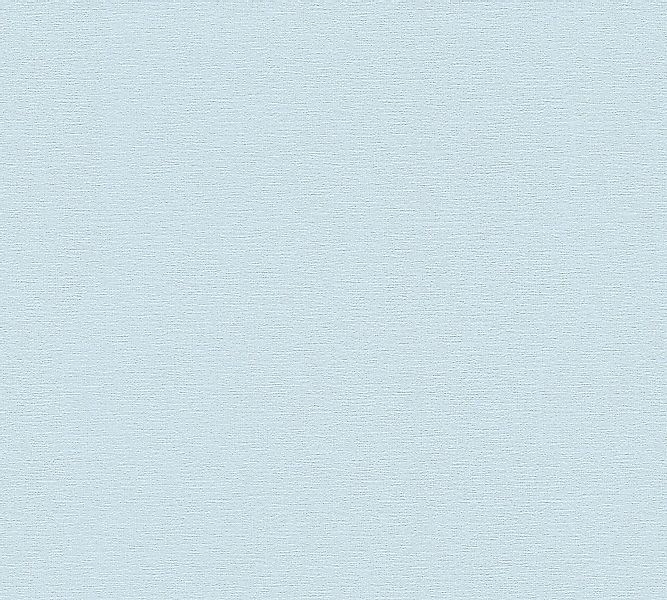 A.S. Création Vliestapete Greenery Uni strukturiert Hellblau FSC® günstig online kaufen