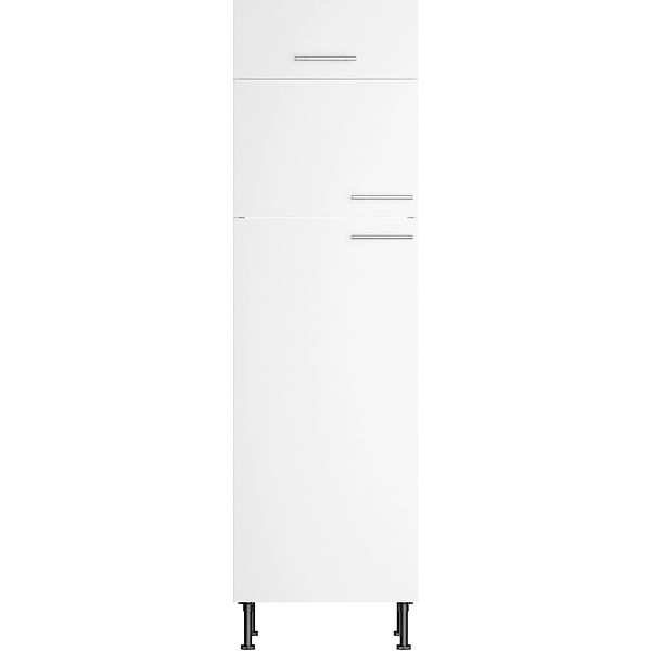 Optifit Küchen-Hochschrank für Kühl-Gefrier-Kombi Bengt932 60 cm Weiß günstig online kaufen