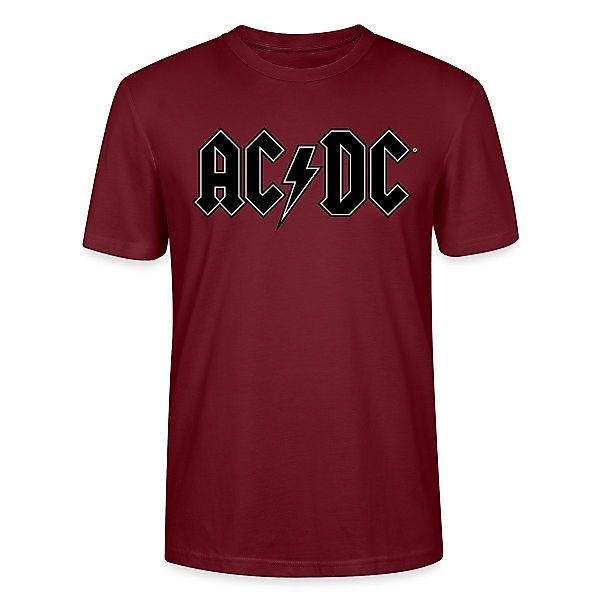 Spreadshirt T-Shirt AC/DC Schwarzes Logo Mit günstig online kaufen