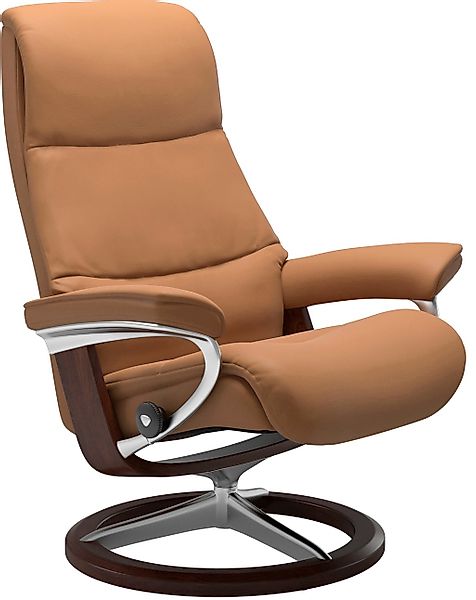 Stressless "View" mit Signature Base, Größe M,Gestell Braun günstig online kaufen