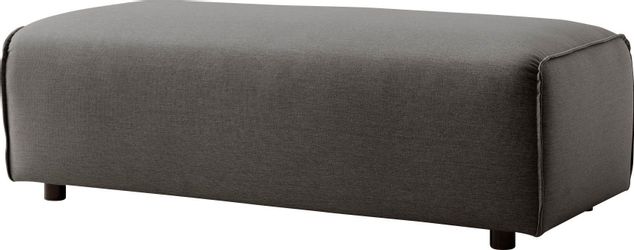 LeGer Home by Lena Gercke Hocker "PIARA, Polsterhocker mit Kedernaht, Cord, günstig online kaufen