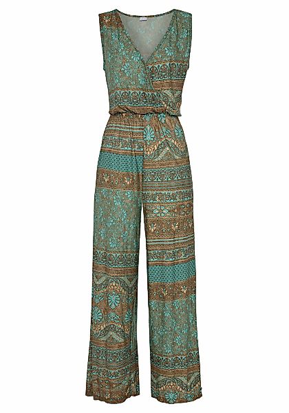 LASCANA Overall, mit überlappendem V-Ausschnitt, sommerlicher Jumpsuit mit günstig online kaufen