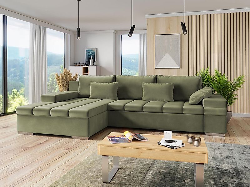 MIRJAN24 Ecksofa Bangkok, mit Bettkasten und günstig online kaufen