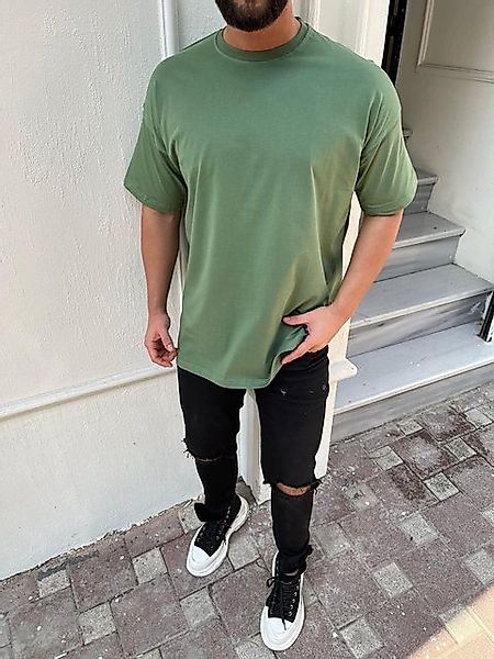Megaman Jeans Oversize-Shirt Oversize Herren T-Shirt günstig online kaufen