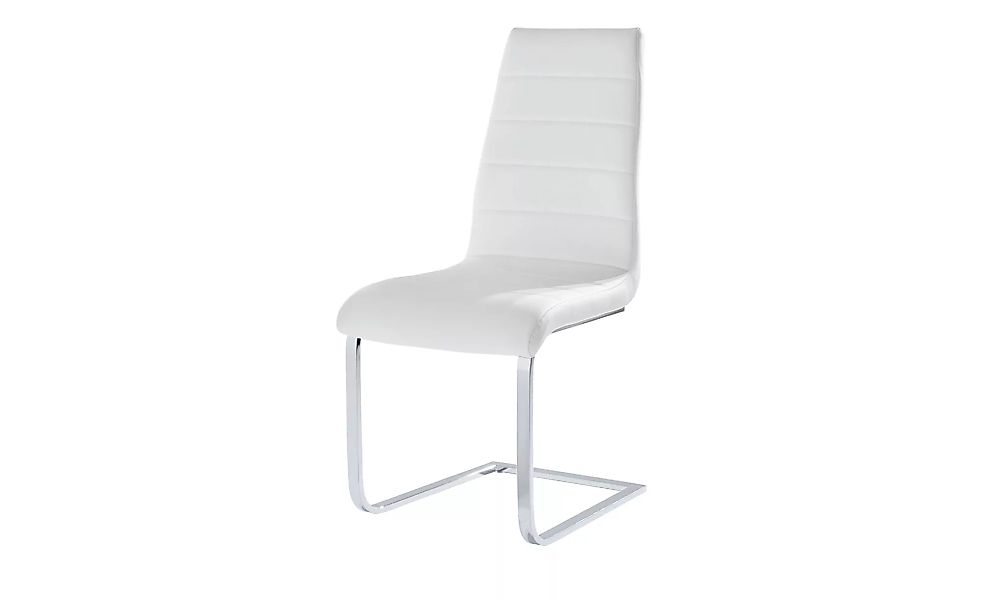 Schwingstuhl - weiß - 46,5 cm - 101 cm - 60,5 cm - Stühle > Esszimmerstühle günstig online kaufen