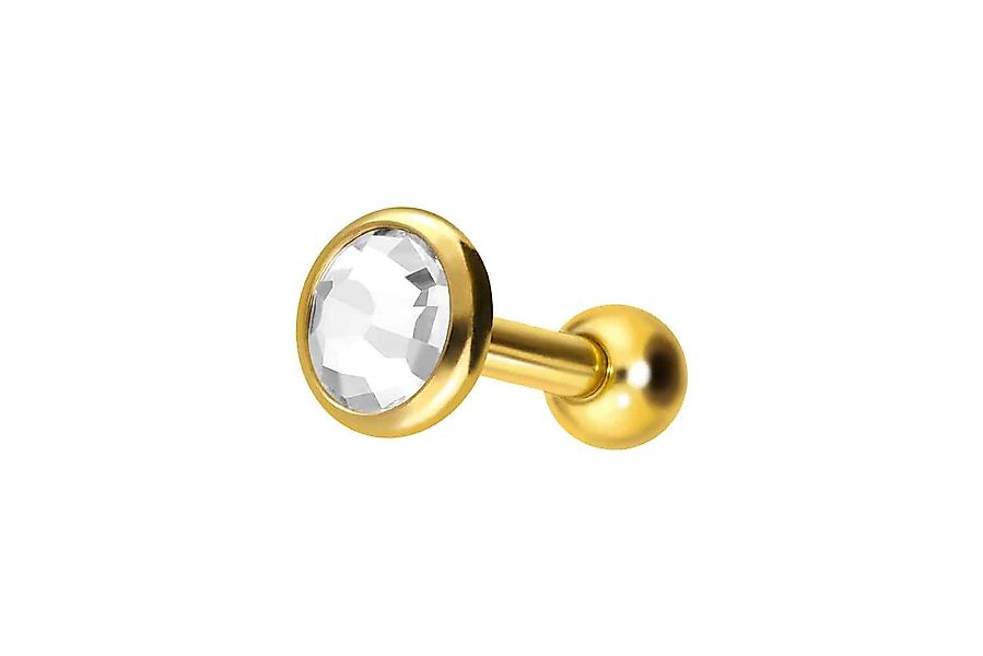 PIERCINGLINE Single-Ohrstecker Titan Ohrpiercing mit Innengewinde günstig online kaufen