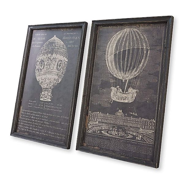 Mirabeau Wanddekoobjekt Bild 2er Set Ortarsis günstig online kaufen