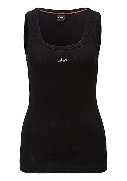 BOSS ORANGE Tanktop Ematite Premium Damenmode mit gerippter Struktur günstig online kaufen