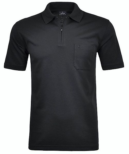 RAGMAN T-Shirt Ragman / He.Polo / Basic Polo zip soft knit günstig online kaufen