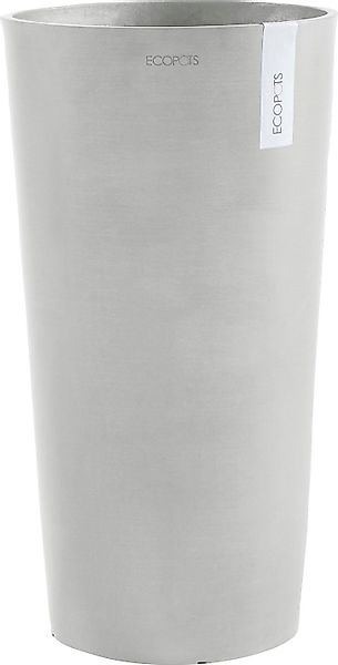 ECOPOTS Blumentopf AMSTERDAM HIGH White Grey, günstig online kaufen