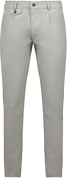 Suitable Chino Pico Pleat Flanel Hellgrau - Größe 25 günstig online kaufen