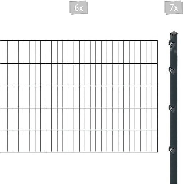 Arvotec Einstabmattenzaun »ESSENTIAL 100 zum Aufschrauben« Zaunhöhe 100 cm, günstig online kaufen