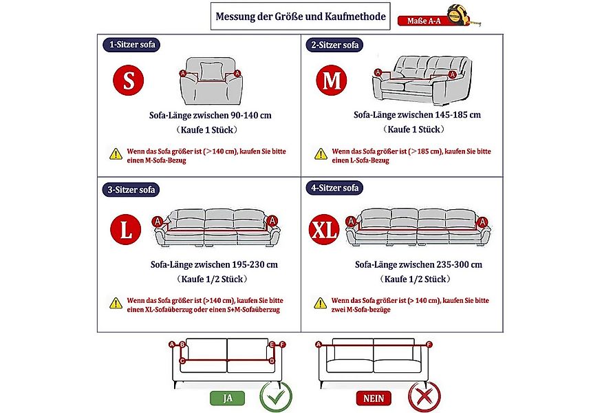 Coonoor Sofabezug Untere schicht Sofa-Schutzbezug, Ultradünner elastischer günstig online kaufen