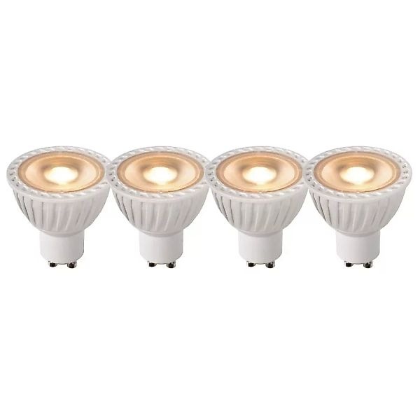 LED Leuchtmittel GU10 Reflektor - PAR16 in Weiß 5W 320lm 2200-3000K 4er-Pac günstig online kaufen