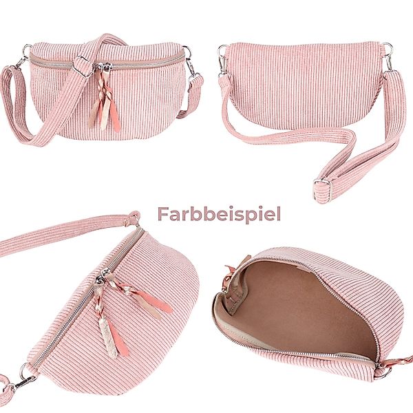 MIRROSI Bauchtasche Damen, aus Cord, Made günstig online kaufen