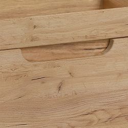 Lomadox Waschbeckenschrank LUTON-56-CRAFT Badezimmerschrank Gäste WC günstig online kaufen