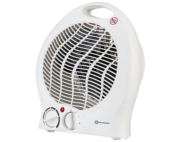 HEIMWERT Infrarotstrahler Elektroheizung Heizlüfter 2000 Watt Schnellheizer günstig online kaufen
