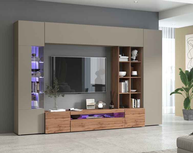 INOSIGN Wohnwand »New Egypt, Anbauwand, Medienwand, Wohnzimmerwand« Set, 2 günstig online kaufen