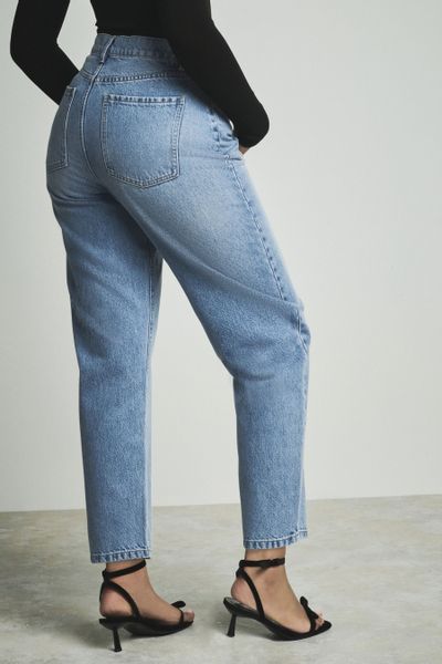 Next Weite Jeans Sanduhr-Jeans mit Barrel-Leg günstig online kaufen