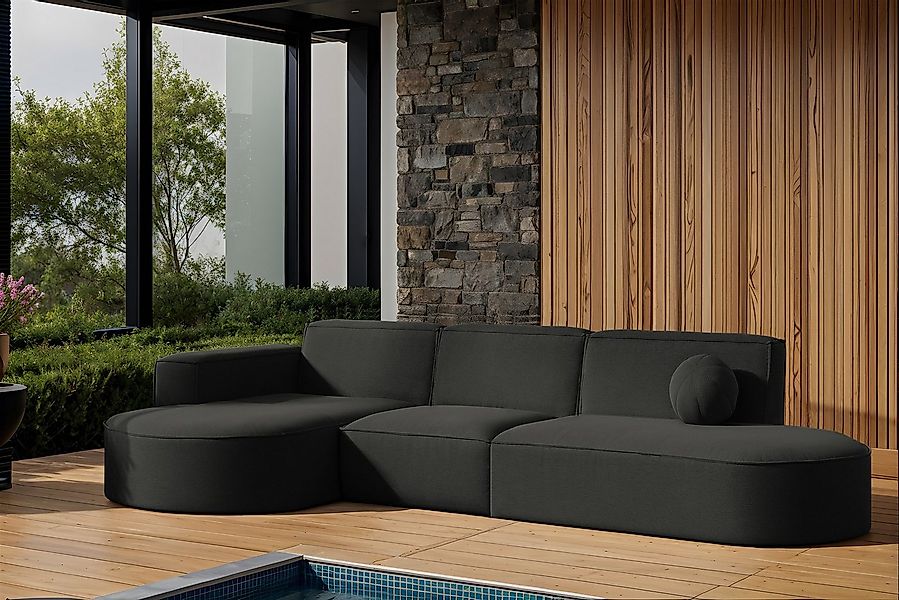 Fun Möbel Loungesofa Gartenmöbel Gartensofa Ecksofa günstig online kaufen