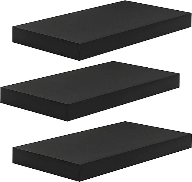 Woltu Wandregal, Set 3-tlg., Wandboard für Deko aus MDF Holz günstig online kaufen
