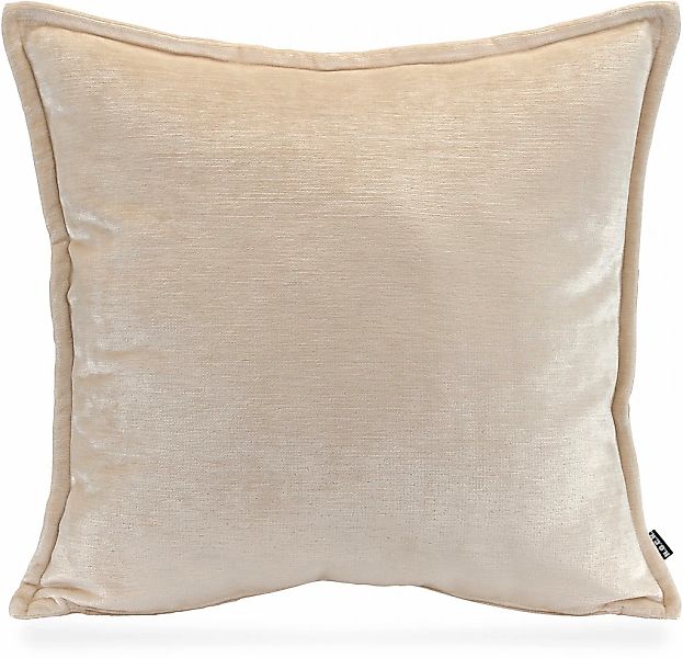 H.O.C.K. Dekokissen "Bonanza" leicht schimmernd, inkl. Füllung, Bezug mit R günstig online kaufen