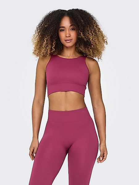 ONLY Play Trainingstop ONPJAIA LIFE Cropped Fit, in feiner Rippstruktur günstig online kaufen