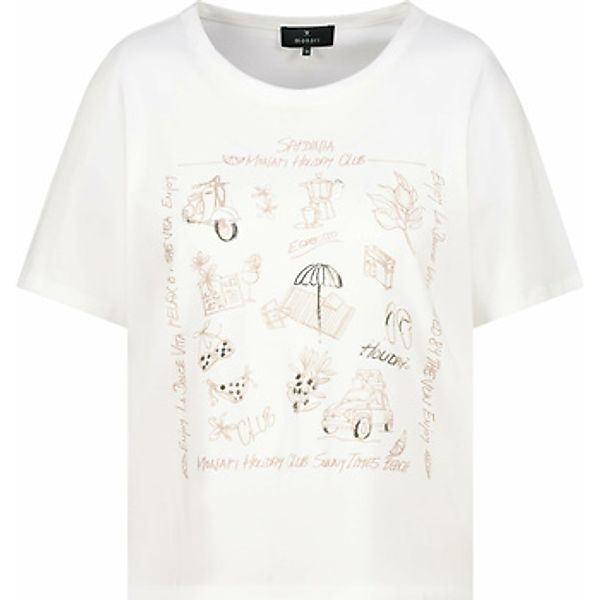 Monari  T-Shirt Rundhals T-Shirt für Damen günstig online kaufen