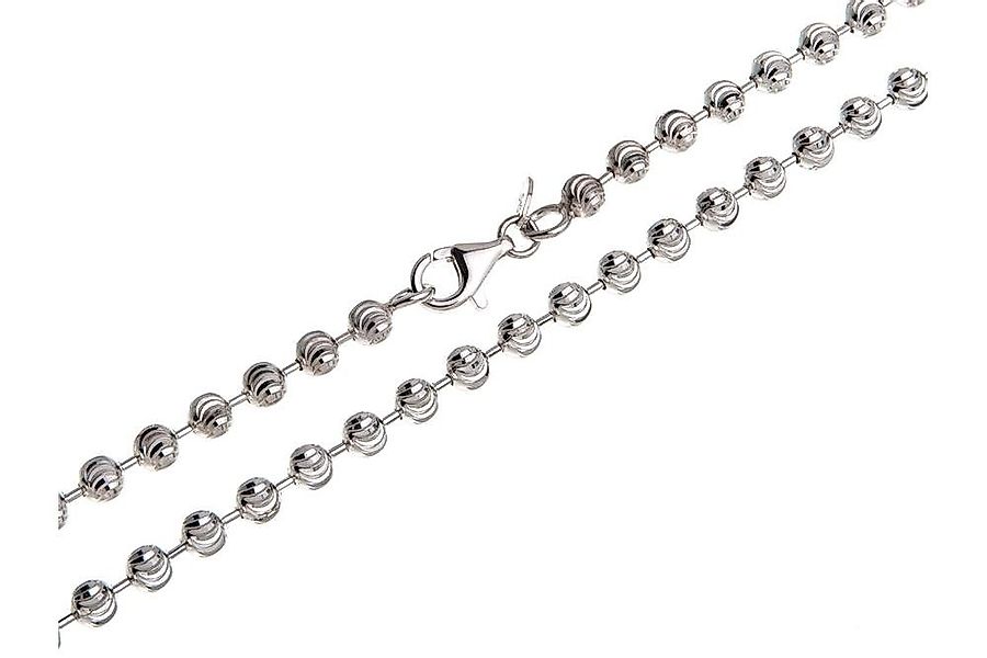Silberkettenstore Silberkette Kugelkette, geschliffen 5mm - günstig online kaufen