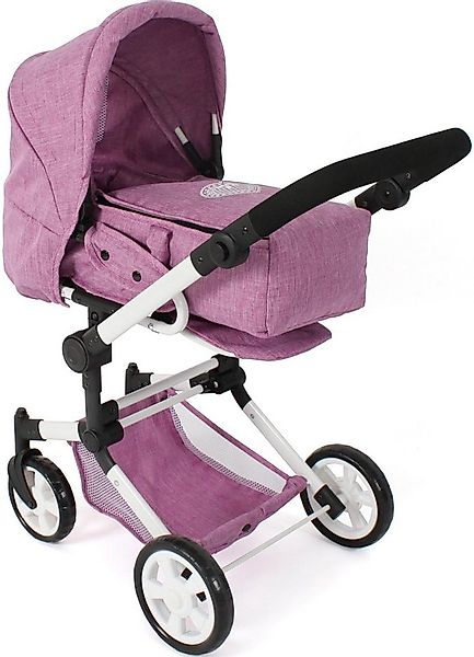 CHIC2000 Kombi-Puppenwagen Jara, Jeans pink, zusammenklappbar günstig online kaufen