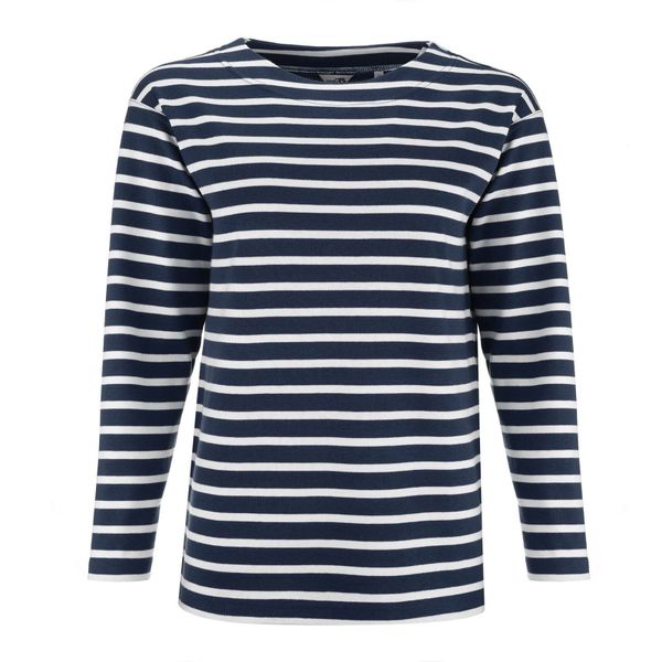 modAS Langarmshirt Damen Bretonisches Shirt U-Boot günstig online kaufen