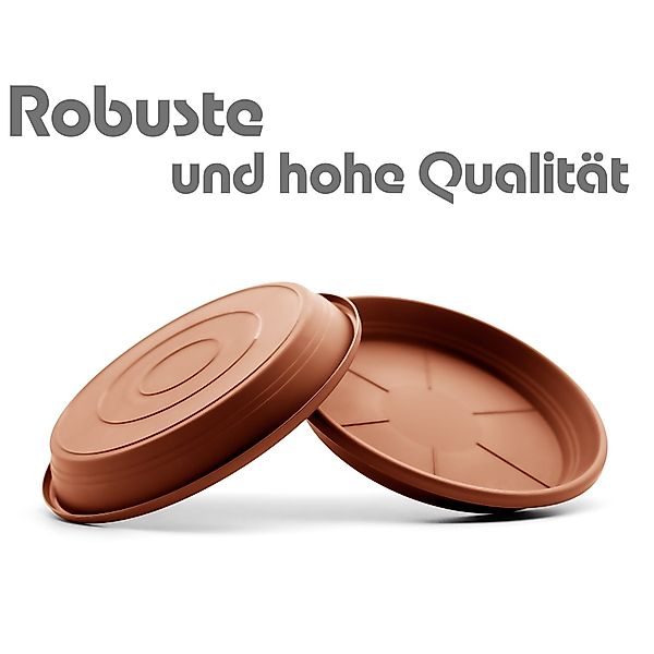 BigDean Blumentopfuntersetzer 10 Stück Topfuntersetzer Ø günstig online kaufen