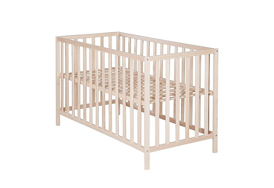 roba® Kinderbett Cosi 60 x 120 cm - Babybett, 3-fach höhenverstellbar, BIO günstig online kaufen