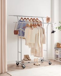 Kleiderständer  Pataye ¦ silber ¦ Metall ¦ Maße (cm): B: 129 H: 148 Gardero günstig online kaufen