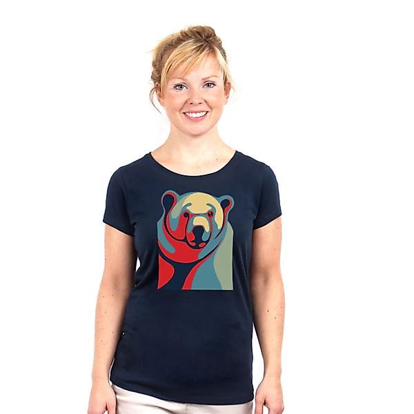 Polar Change - Frauenshirt Bedruckt Aus Biobaumwolle günstig online kaufen