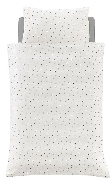 Träumeland Babybettwäsche »Zuhause« 2 Stk. tlg. mit Allover-Print günstig online kaufen