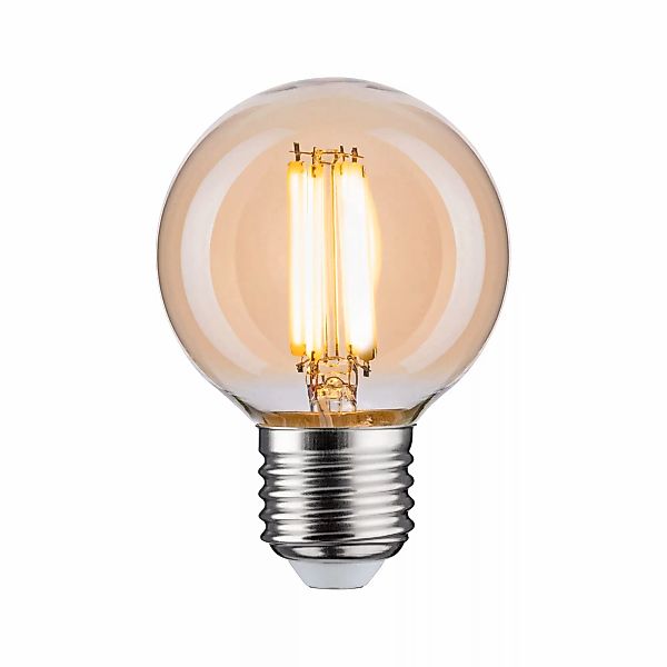 Paulmann "Filament 230V LED Globe G60 E27 780lm 7W 2700K dimmbar Gold" günstig online kaufen