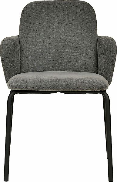 Essentials Stapelstuhl "Paddy" () 1 Stk.mit Bezug, dunkelgrau günstig online kaufen
