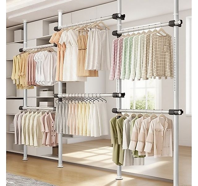 Vellora Kleiderbügel Kleiderständer, teleskopierbarer Kleiderstab, (1-tlg), günstig online kaufen