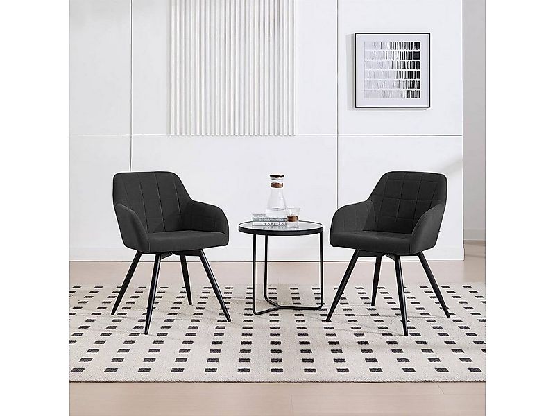 Woltu Esszimmerstuhl (2 St), gepolsterter ergonomischer, mit Metallbeinen günstig online kaufen